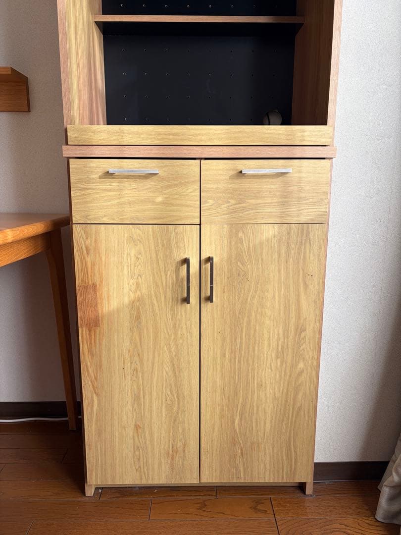 収納家具　北欧キッチンシリーズKeittio　レンジボード　キャビネット　W60