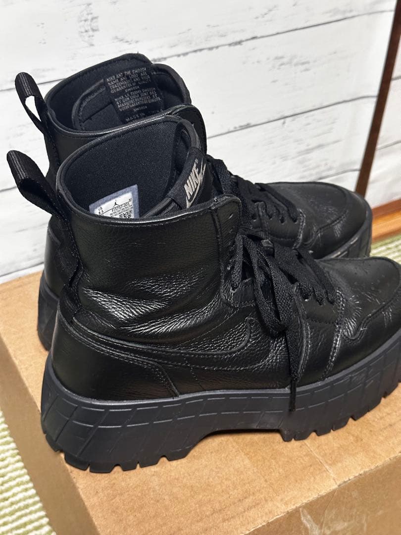 25.5cm ナイキ ウィメンズ エアジョーダン1 ブルックリン