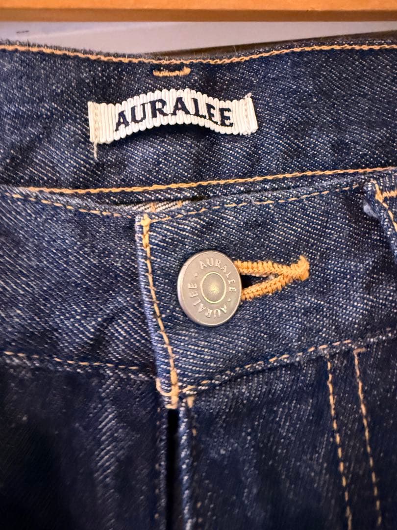 常田大希　AURALEE SELVEDGE LIGHT DENIM