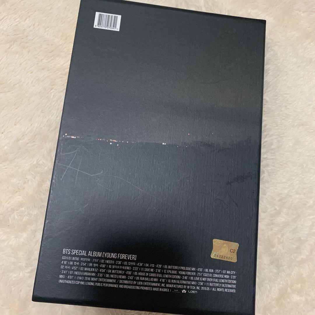 BTS  Young forever フォトブック初回トレカ　ジョングク