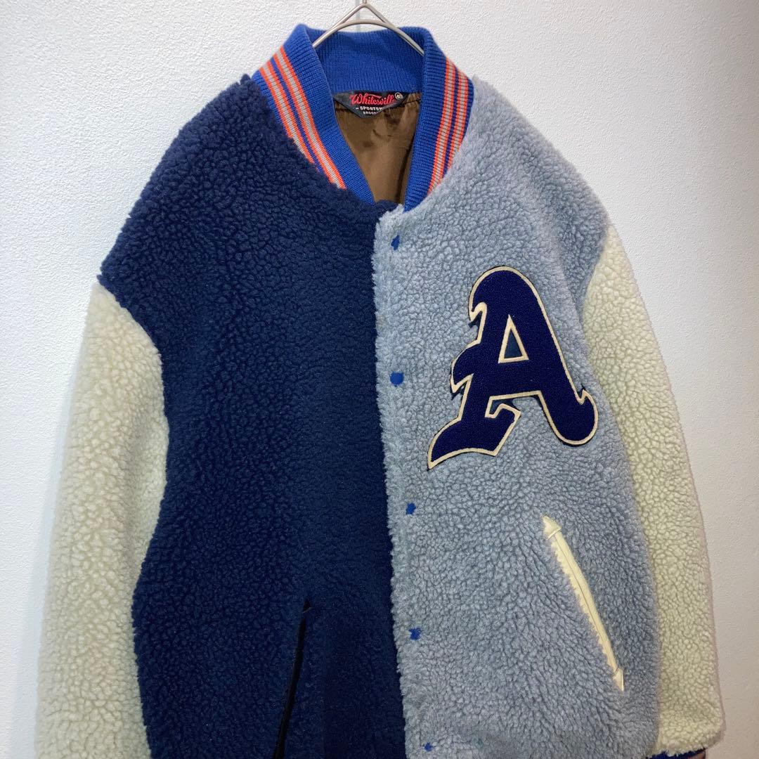 WHITES VILLE ホワイツビル　スタジャン　ボア　フリース　サイズ40