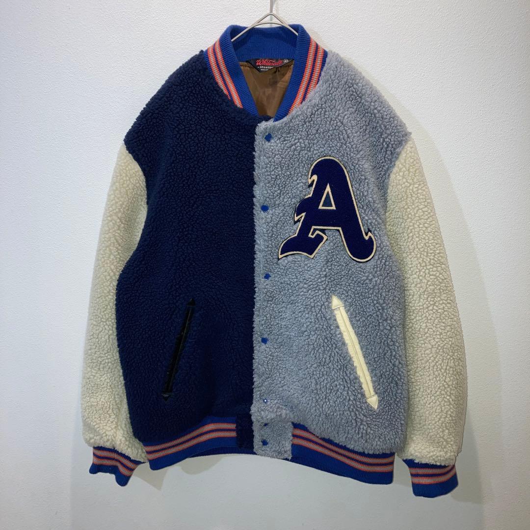 WHITES VILLE ホワイツビル　スタジャン　ボア　フリース　サイズ40