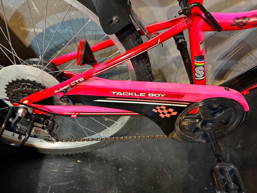 I1【大阪堺市/取引】中古子ども自転車 TACKLEBOY 24インチ