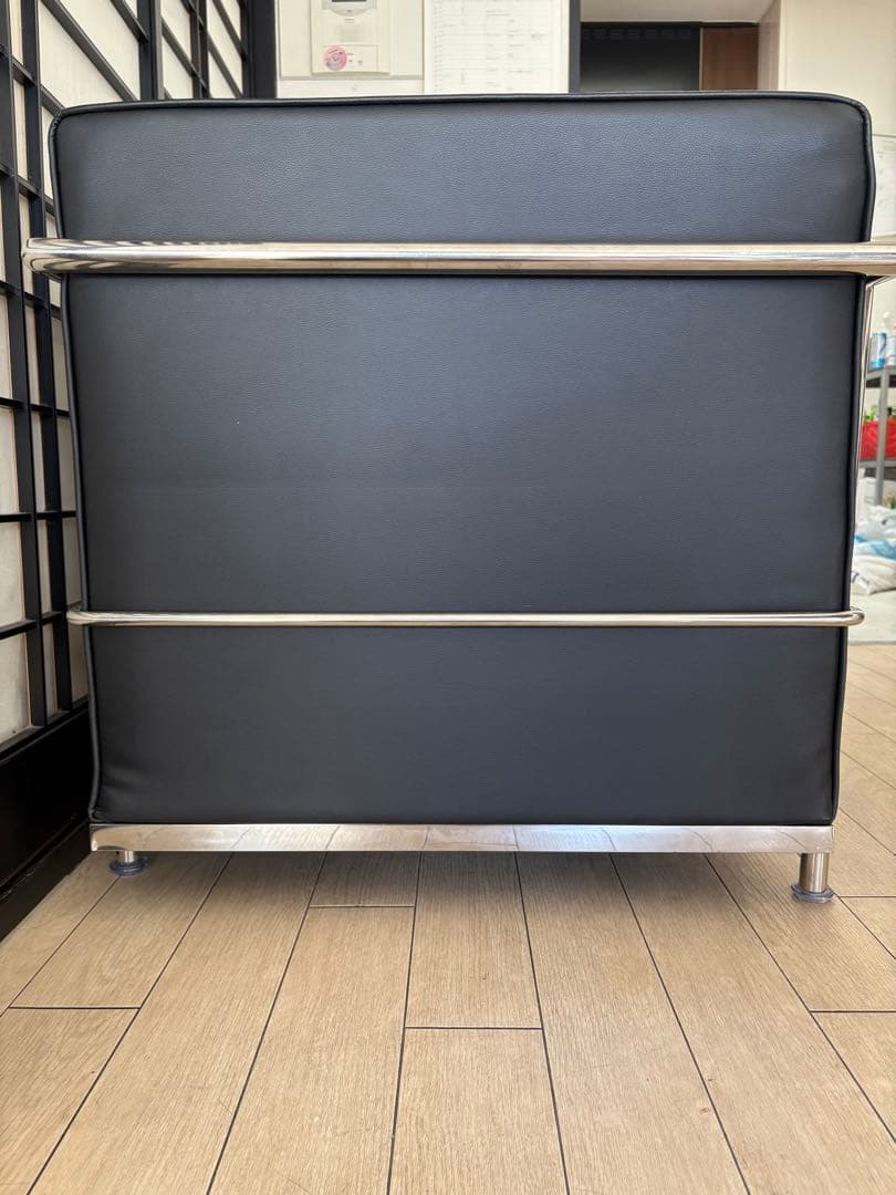 【再値下げ】LC2 ル・コルビジュ　リプロダクト　 2人掛けソファ【条件付割引】