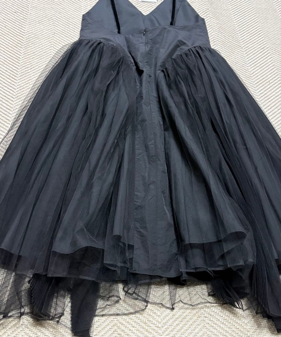 最終！shetokyo シートーキョー 極美品 Ophelia 0 黒　ワンピ