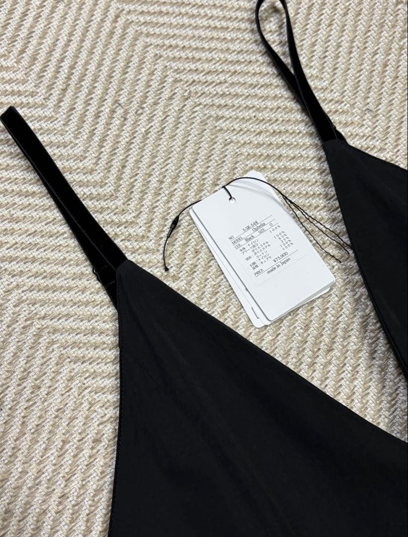 最終！shetokyo シートーキョー 極美品 Ophelia 0 黒　ワンピ