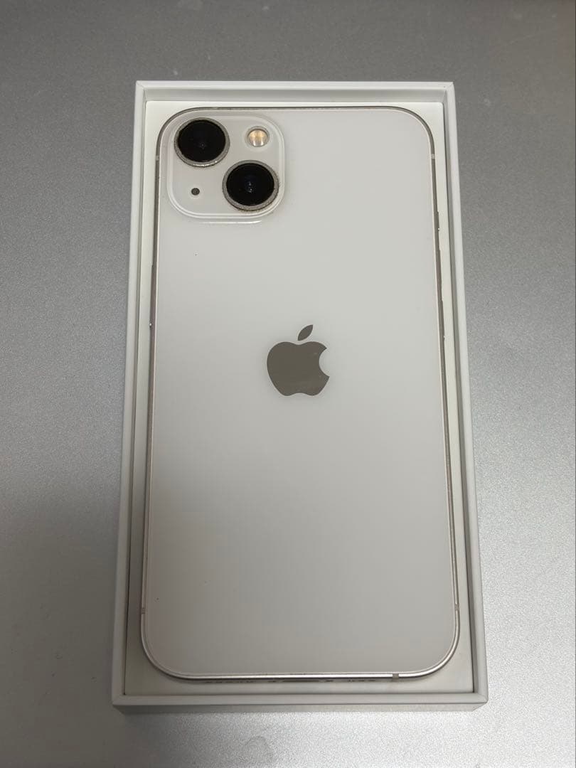 iPhone 13 128GB ホワイト SIMフリー 箱・付属品あり