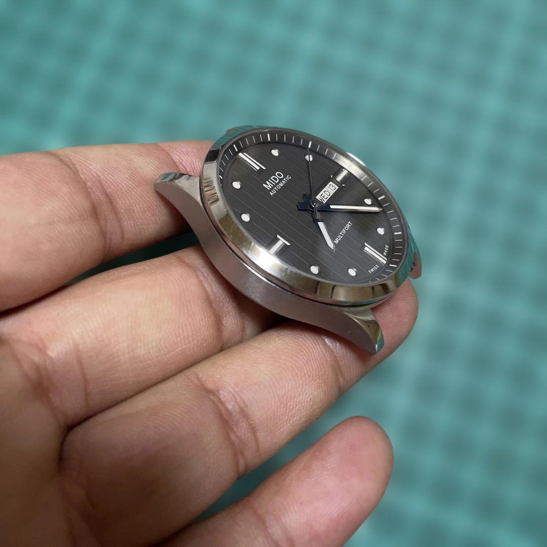 MIDO MULTIFORT 自動巻き腕時計 グレー