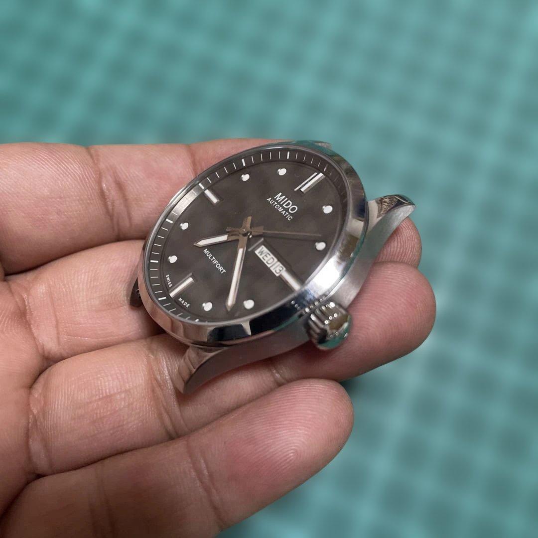 MIDO MULTIFORT 自動巻き腕時計 グレー