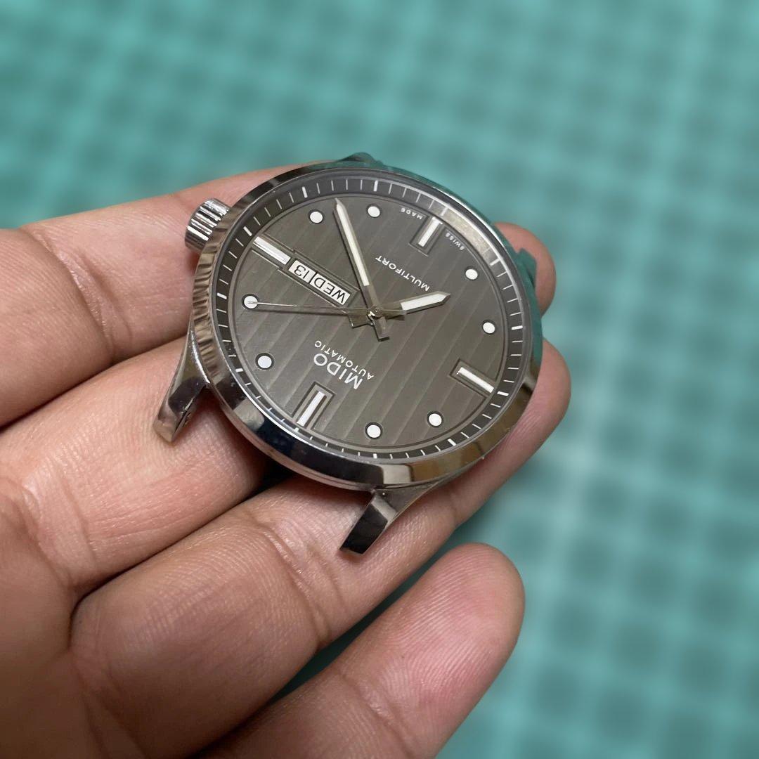 MIDO MULTIFORT 自動巻き腕時計 グレー