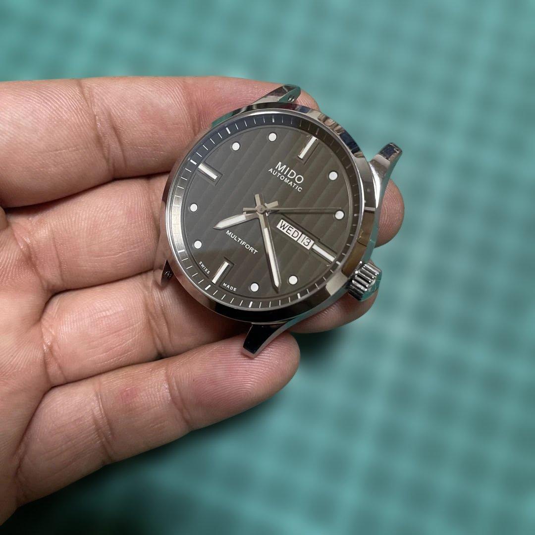 MIDO MULTIFORT 自動巻き腕時計 グレー