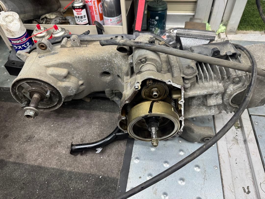 アドレスv125g K7 エンジン