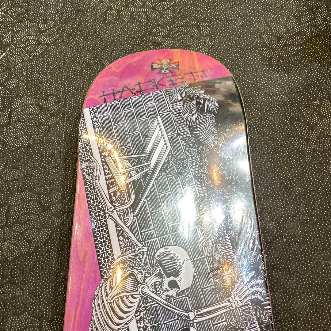 H-STREET スケートボードデッキ パープル8.75インチ