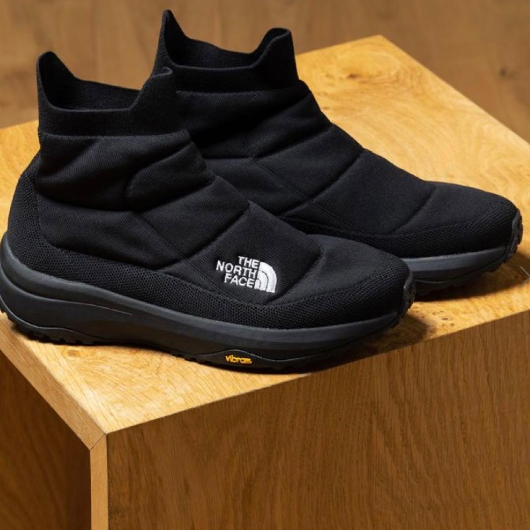 28cm ザノースフェイス　ブラック　シェルター ニット ミッド