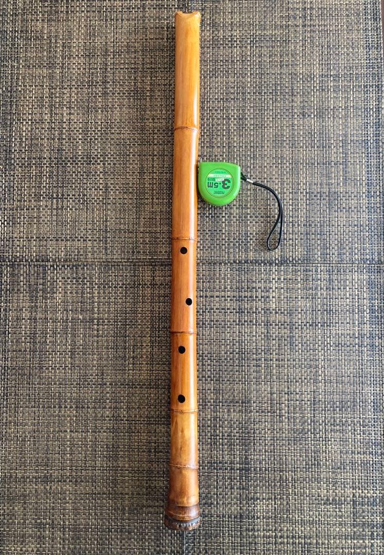 【ウィクトル】地無し尺八　二尺五寸管（G）
