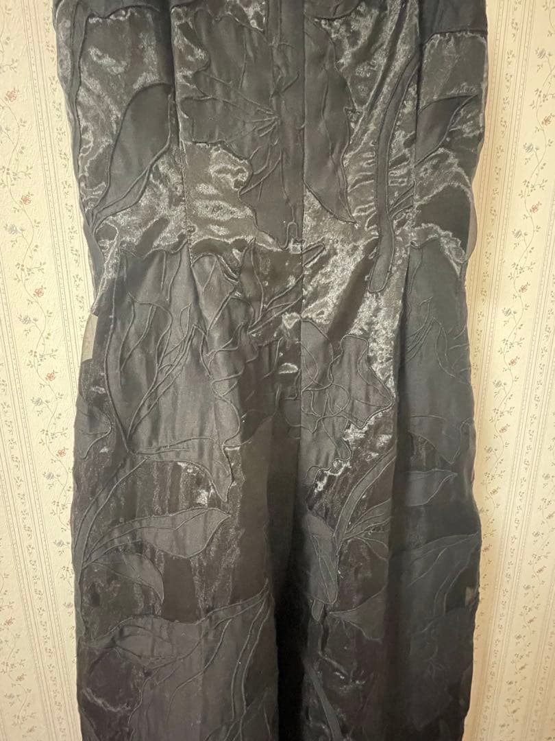 ameri vintageブラックストラップ付きオールインワン