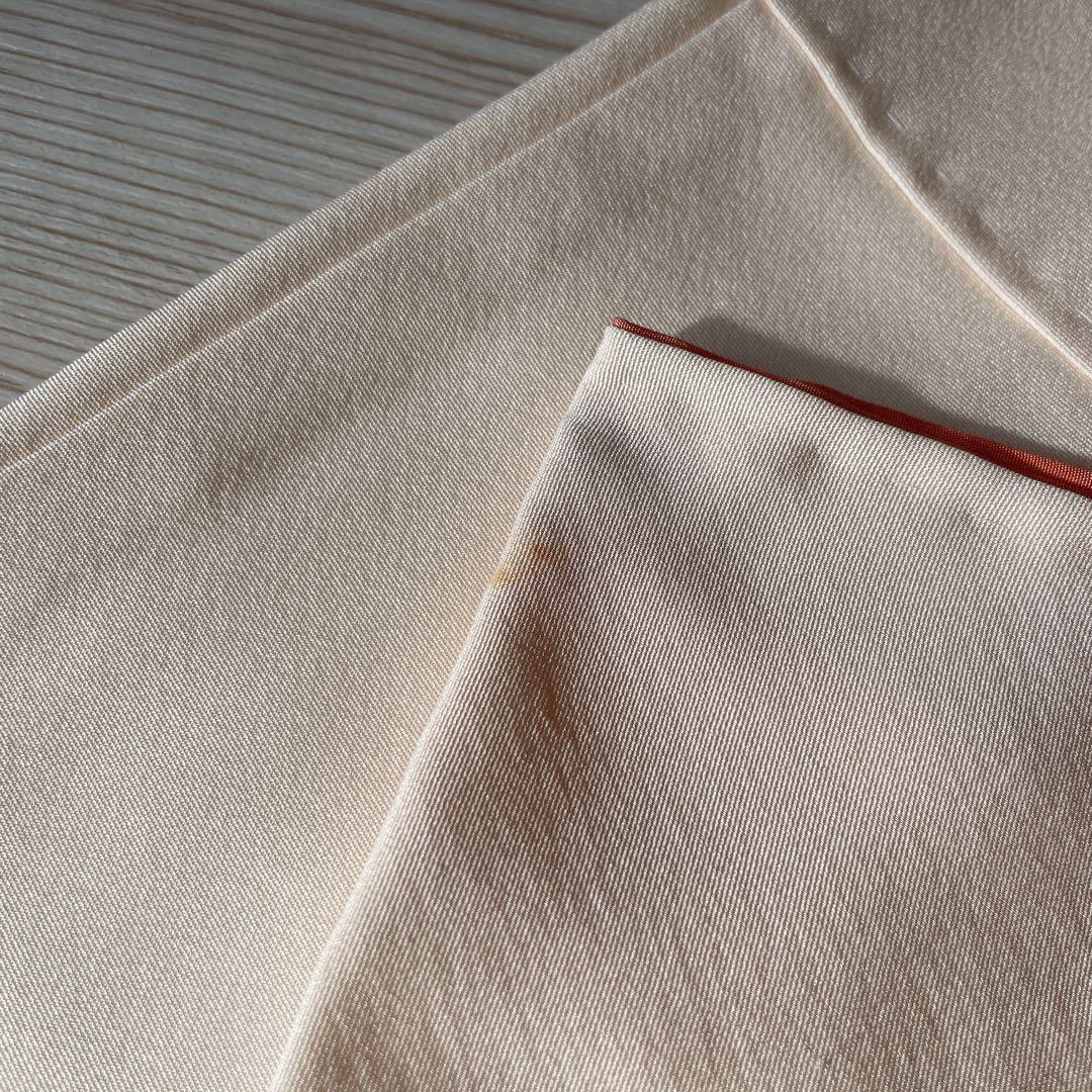 訪問着　フルセット　花籠　桜や花々　金彩加工　金駒刺繍　着物　Q5