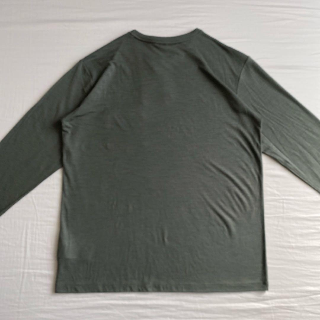 icebreaker メリノ 150 ロングスリーブ ポケット ティー М