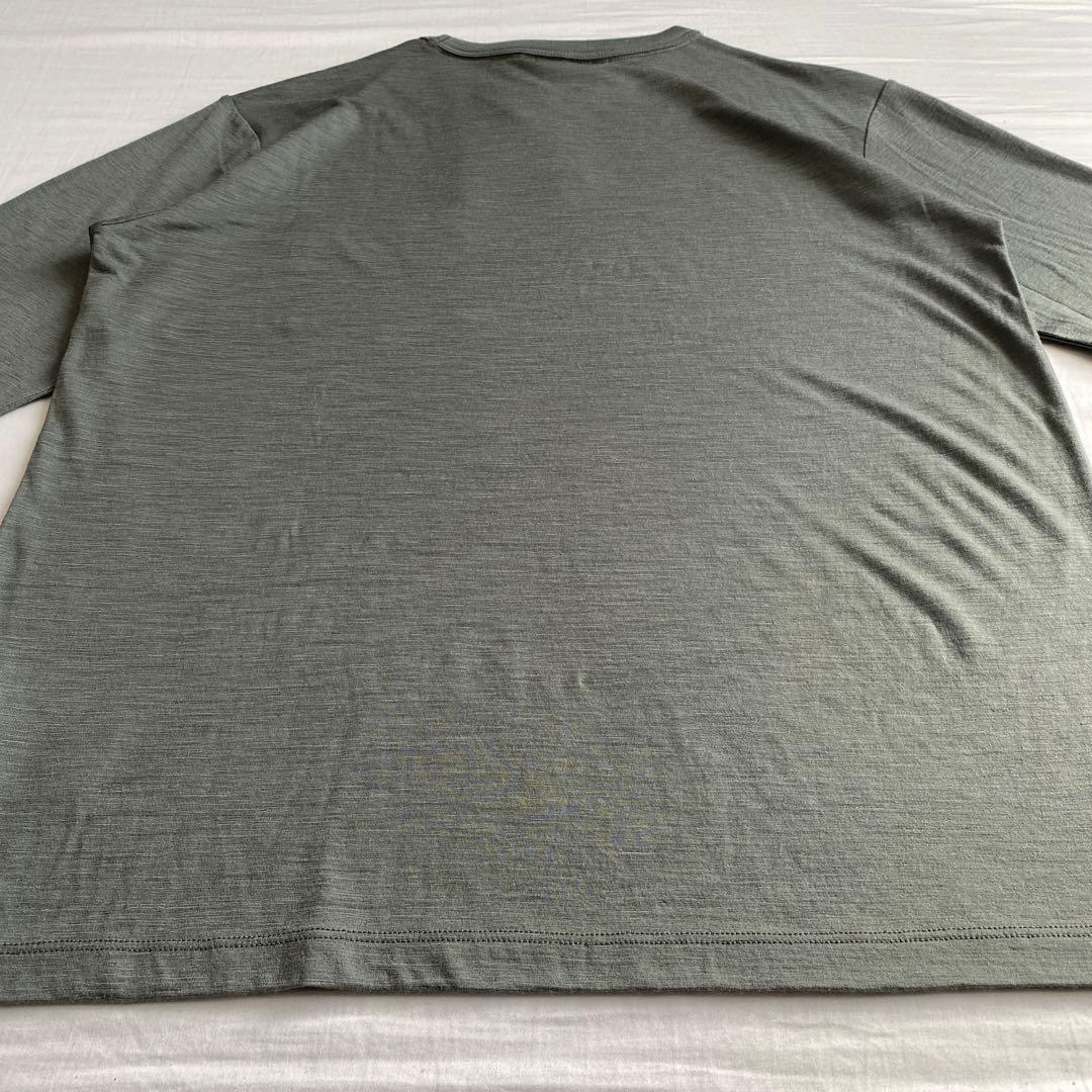 icebreaker メリノ 150 ロングスリーブ ポケット ティー М