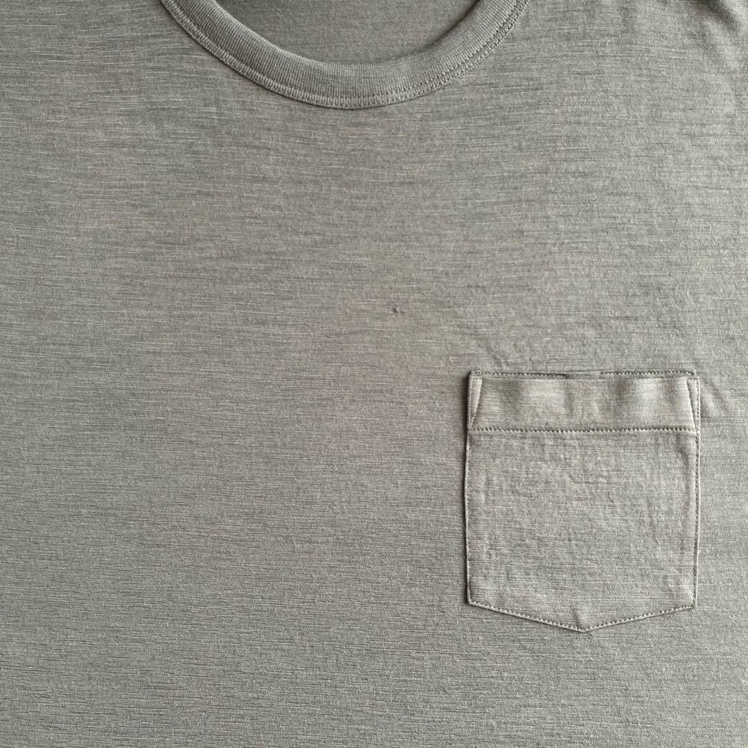 icebreaker メリノ 150 ロングスリーブ ポケット ティー М