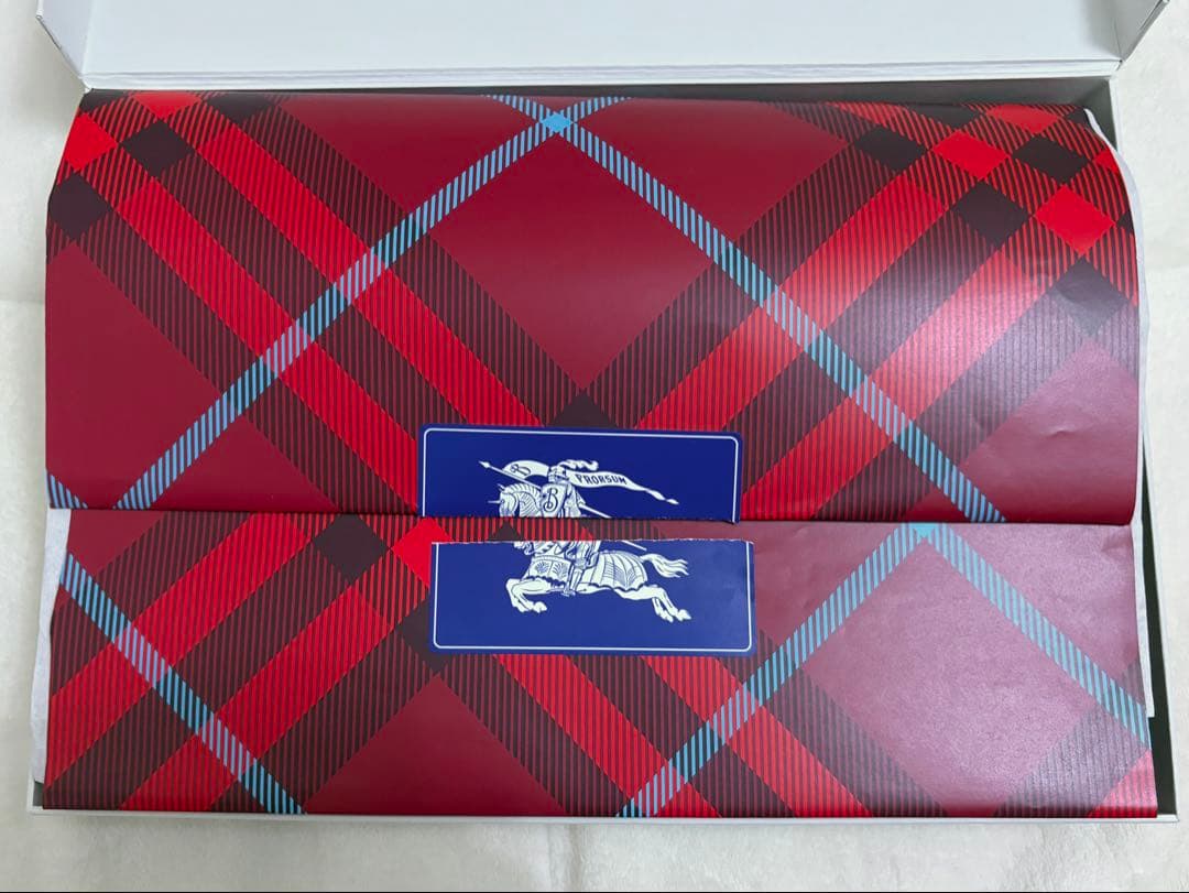 BURBERRY チェック ウールマフラー