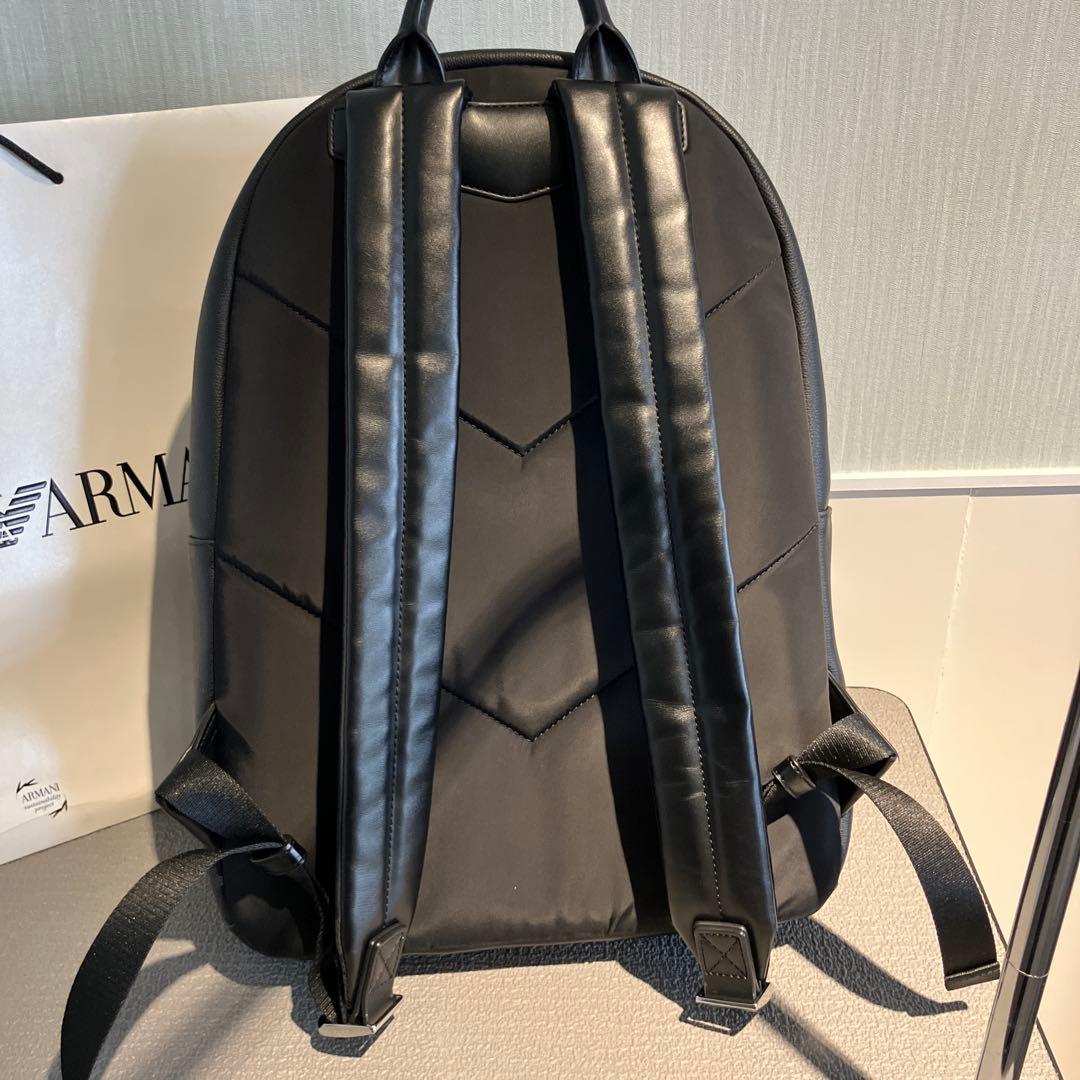 Emporio Armani 黒 バックパック