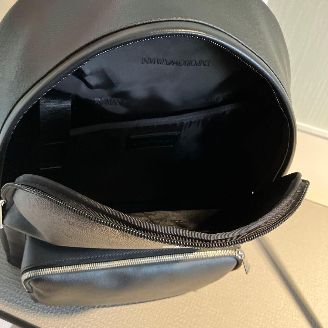 Emporio Armani 黒 バックパック