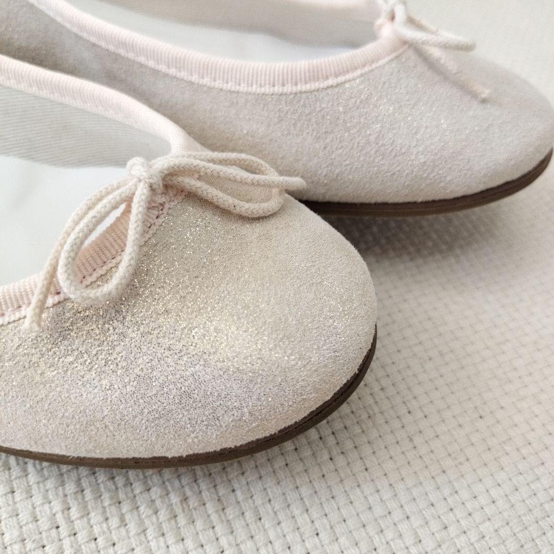 ✨新品未使用品✨repetto　ラメ　光沢あり◎　アイボリー　37