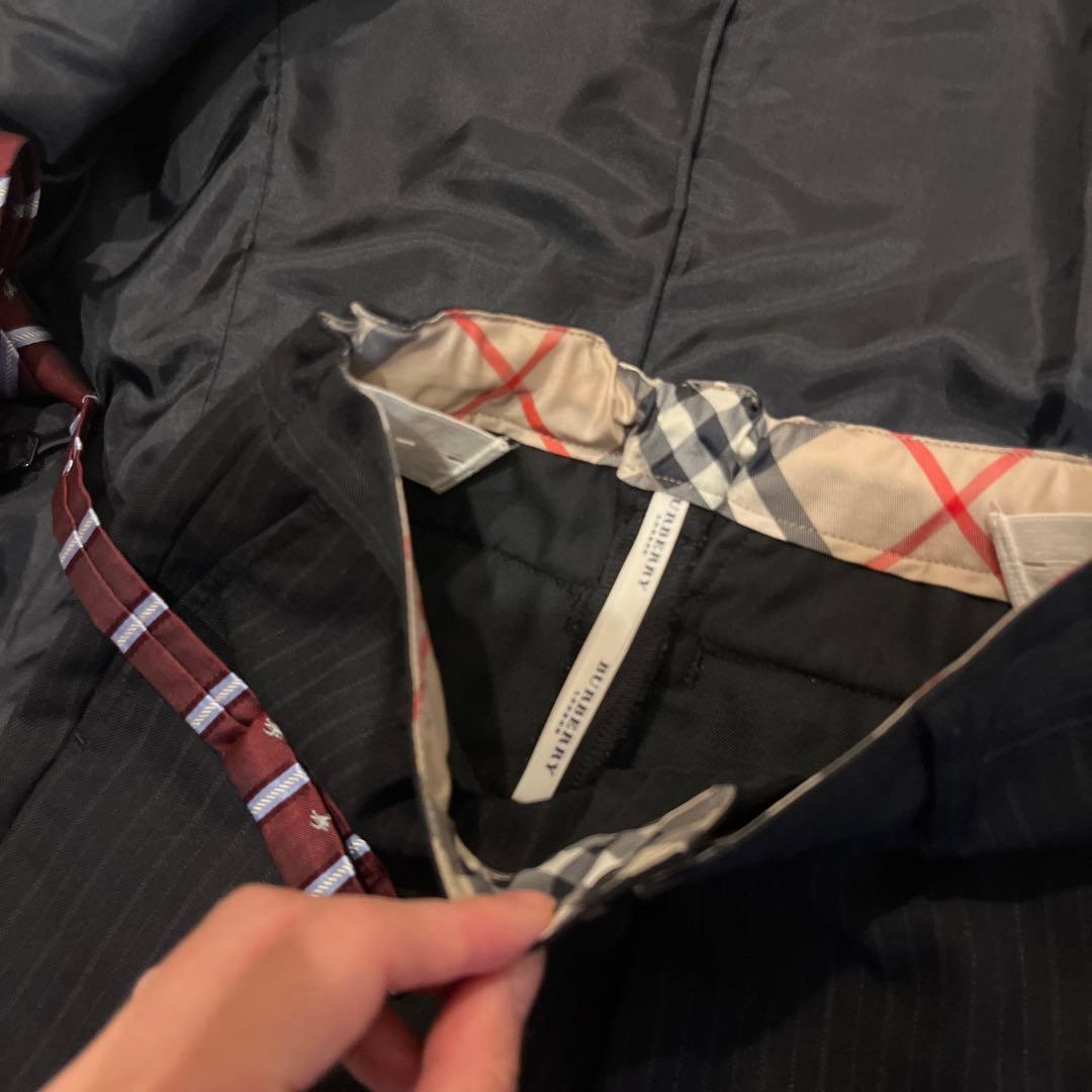 バーバリー　フォーマルスーツ ストライプ110