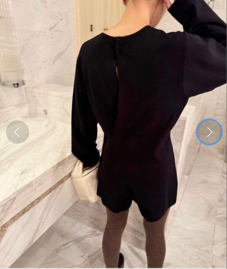 ohina様用　LULU abc ショート ニット オールインワン