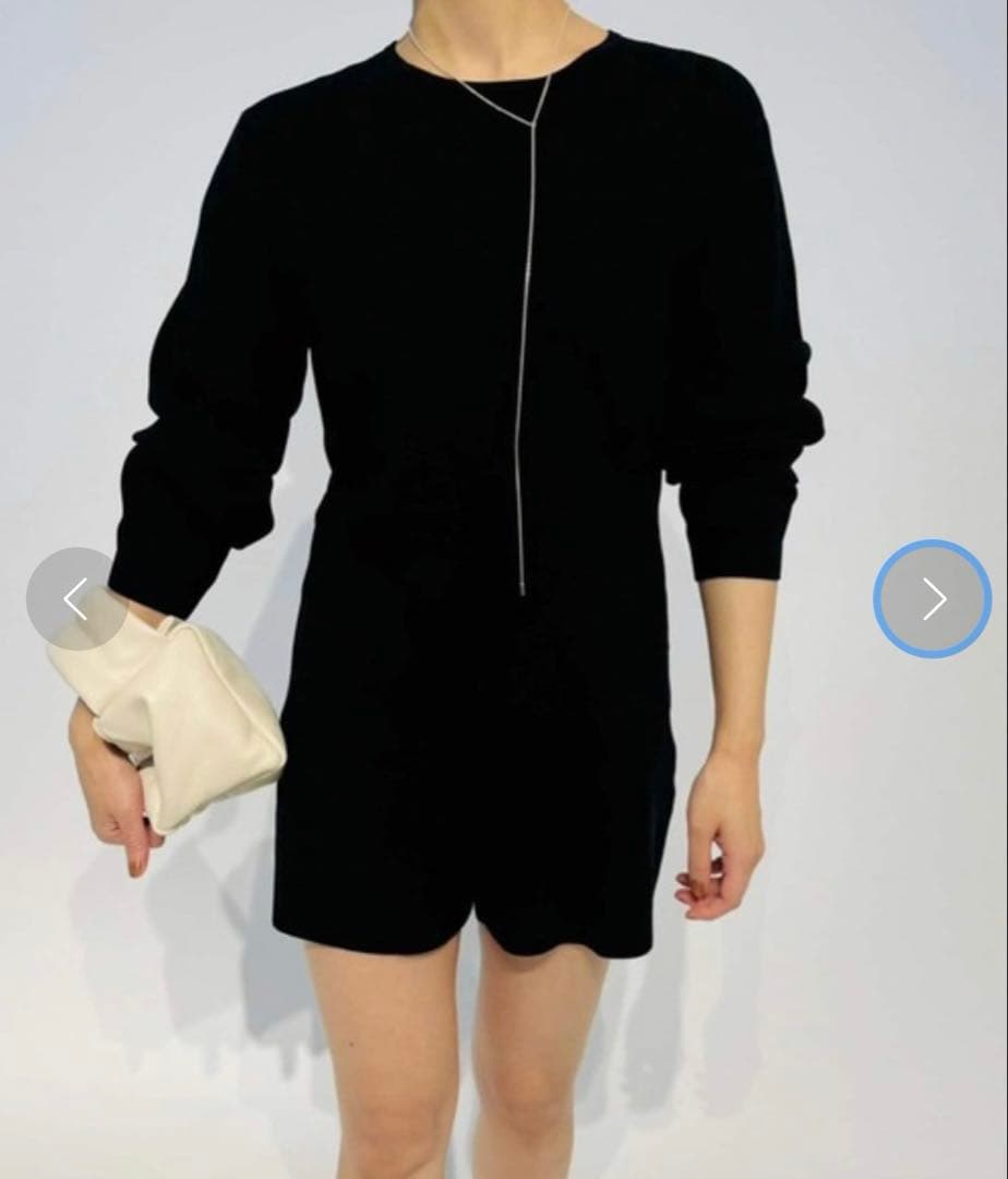 ohina様用　LULU abc ショート ニット オールインワン