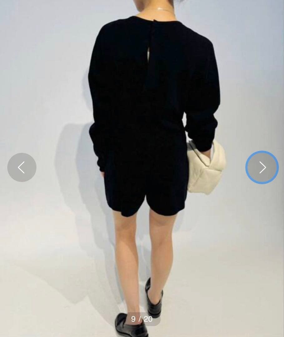 ohina様用　LULU abc ショート ニット オールインワン