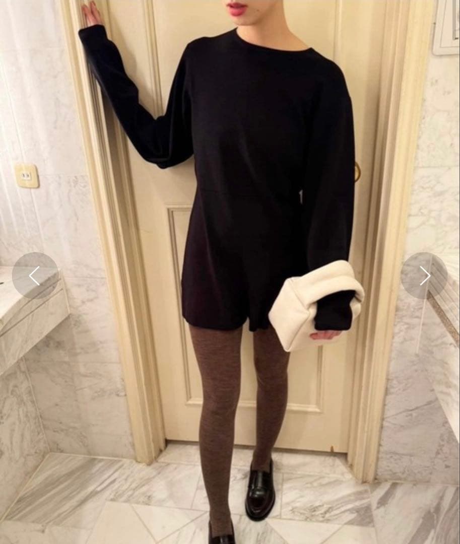 ohina様用　LULU abc ショート ニット オールインワン