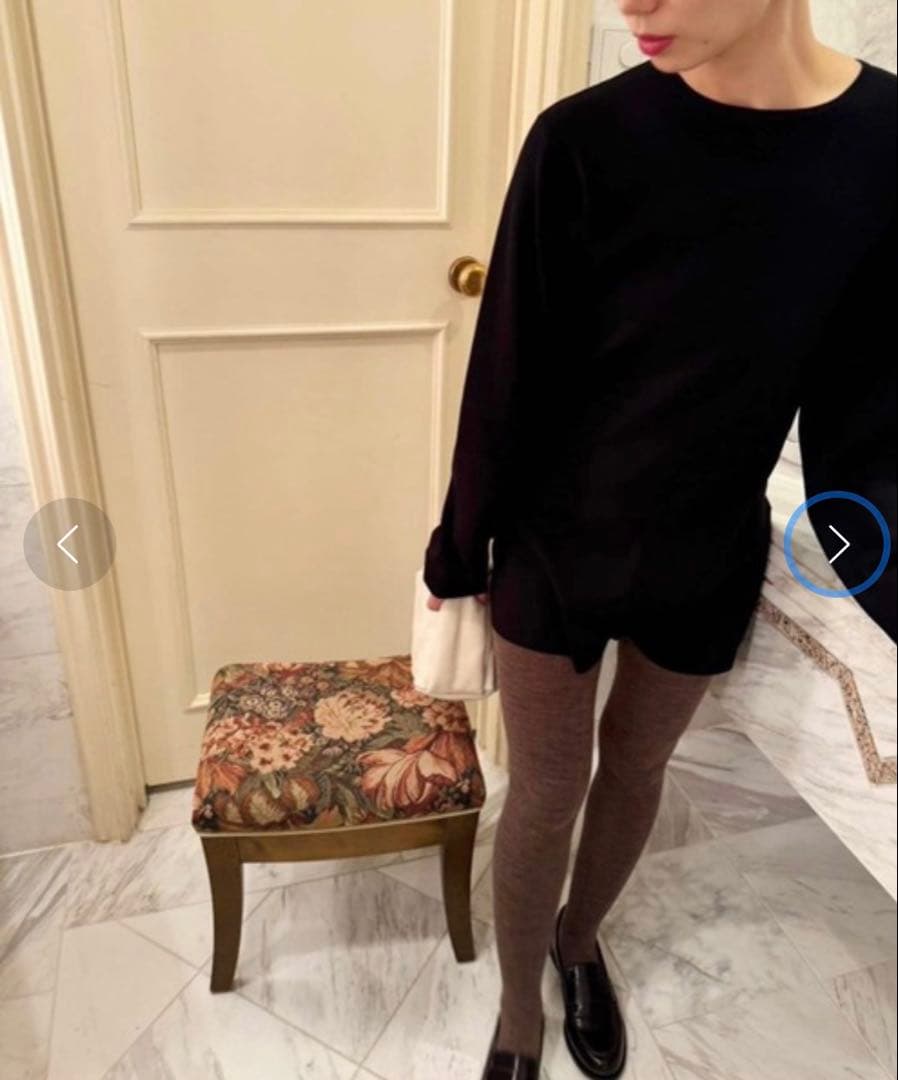 ohina様用　LULU abc ショート ニット オールインワン