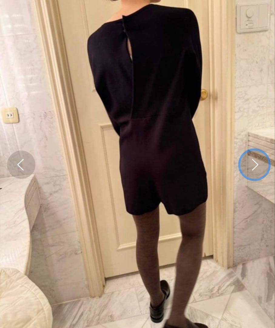 ohina様用　LULU abc ショート ニット オールインワン