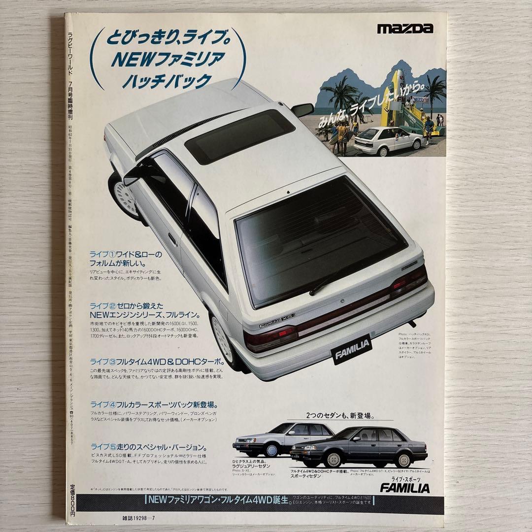 【超貴重】第1回ラグビーワールドカップ 1987 展望,予選速報,速報,総集編