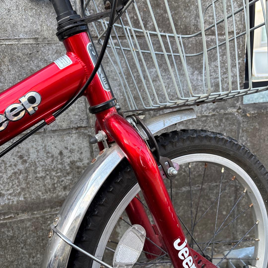 Jeep Commando 子供用自転車 赤　18インチ