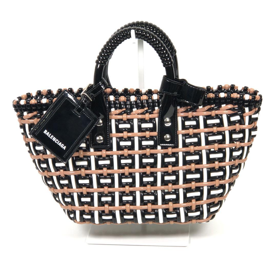 極美品 バレンシアガ　ビストロXS ストラップ付バスケット 671342