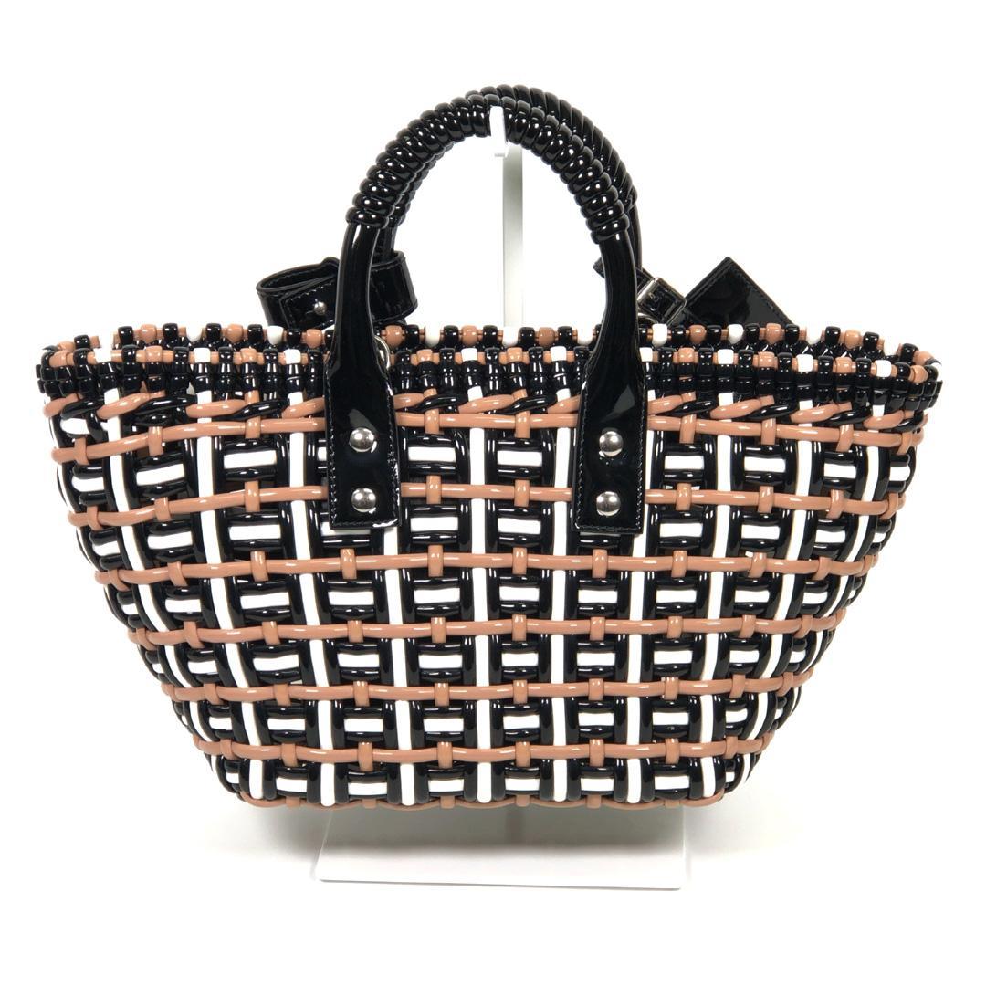 極美品 バレンシアガ　ビストロXS ストラップ付バスケット 671342