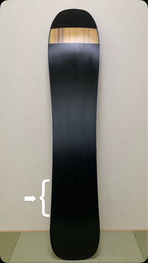 TJbrand draft15-16モデル 156 スノーボード ソールカバー付