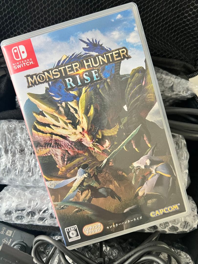 Nintendo switch本体&モンハンソフト、ケース