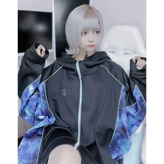 【*A様 サイバージャージ パーカー 黒