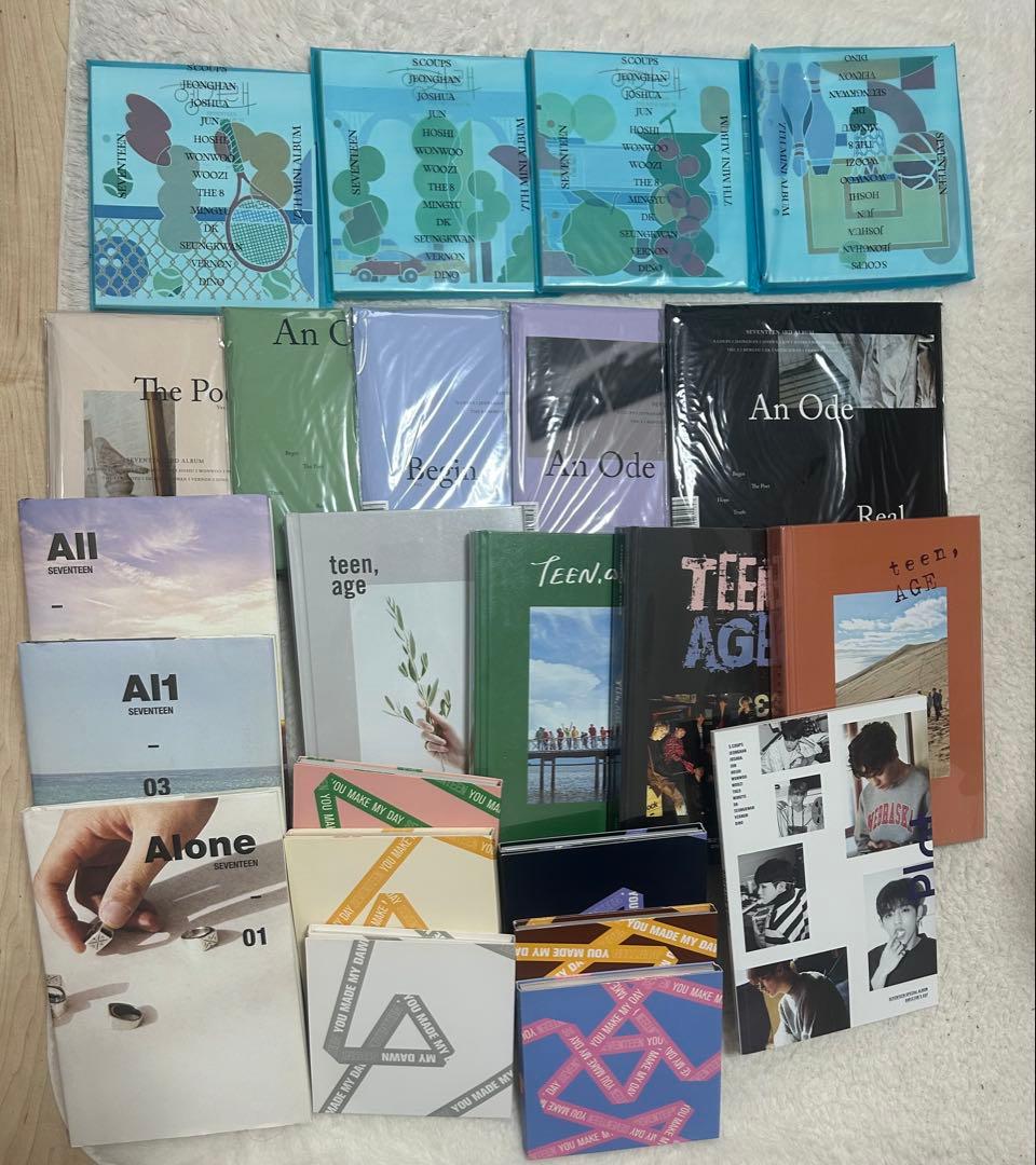 SEVENTEEN アルバムセット　まとめ売り　おまけ付き