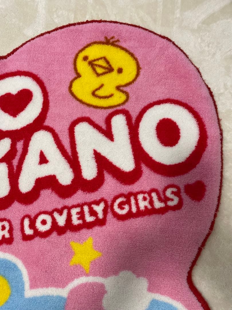 メゾピアノ　ミミポポちゃん　ラグマット　レア　レトロ