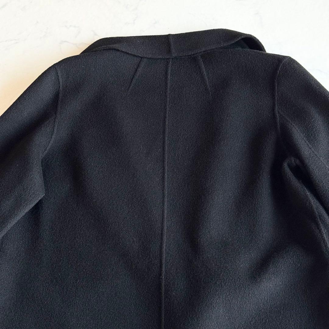 現行タグ 近年モデル セオリー カシミヤ混 ダブルフェイス ショールカラーコート