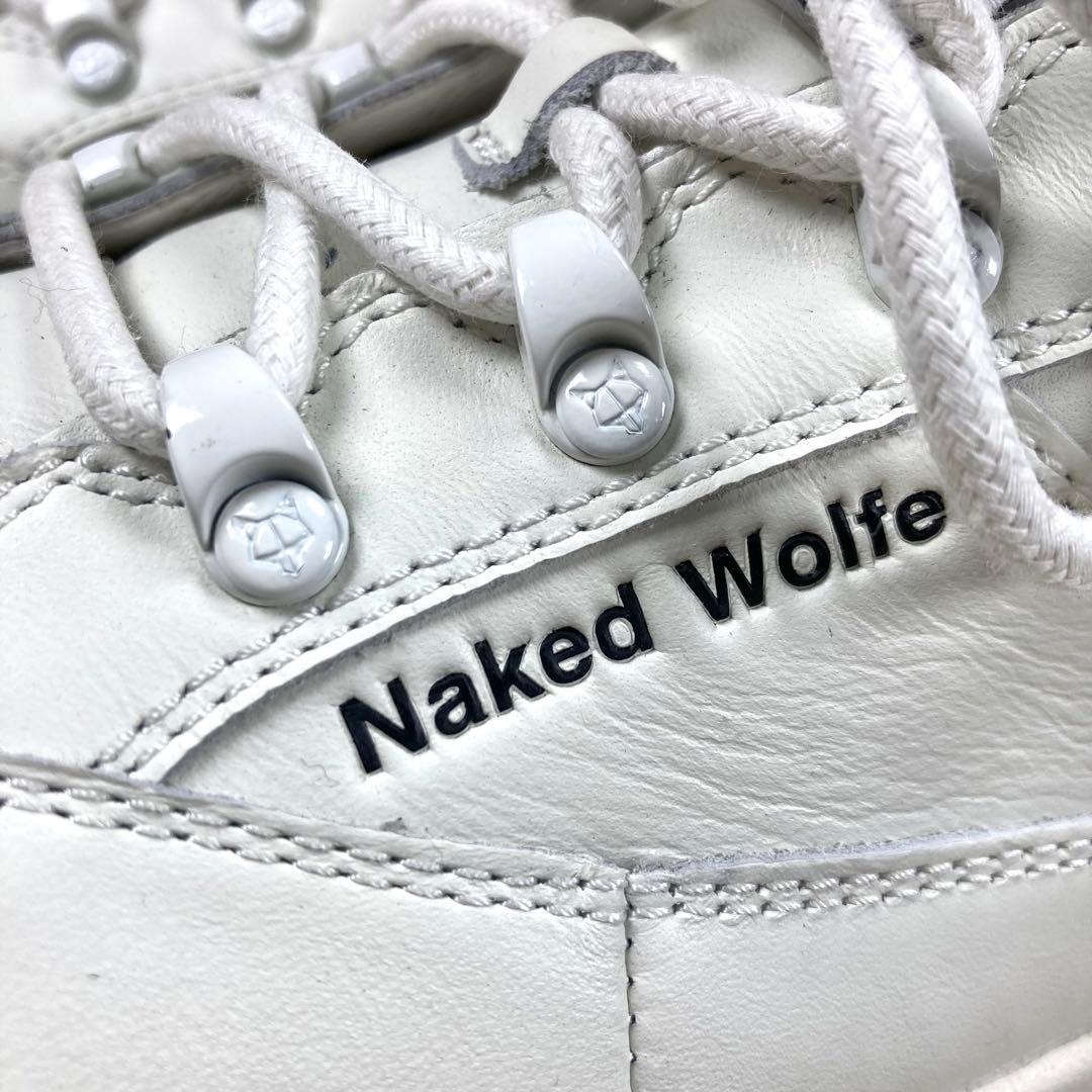 『美品』Naked Wolfe レザー レースアップ スポーティ スニーカー