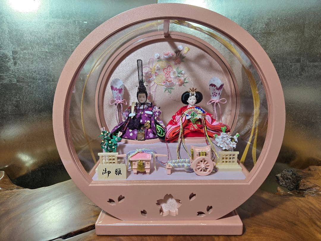kou【一点限り】雛人形 ケース飾り　K6