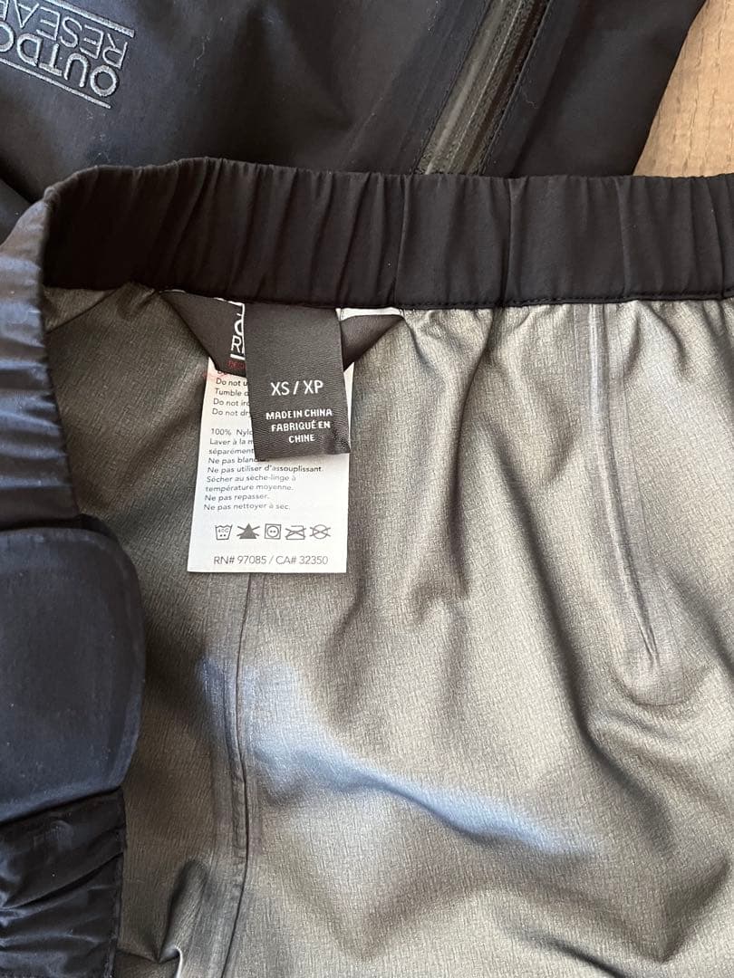 アウトドアリサーチ ゴアテックス XS 防水　バックカントリー　スキー　雪山登山