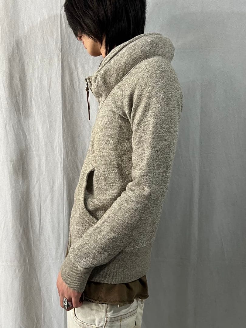 トップス NATURALVINTAGEGOA\"VolumeNeckSweatZHoodie