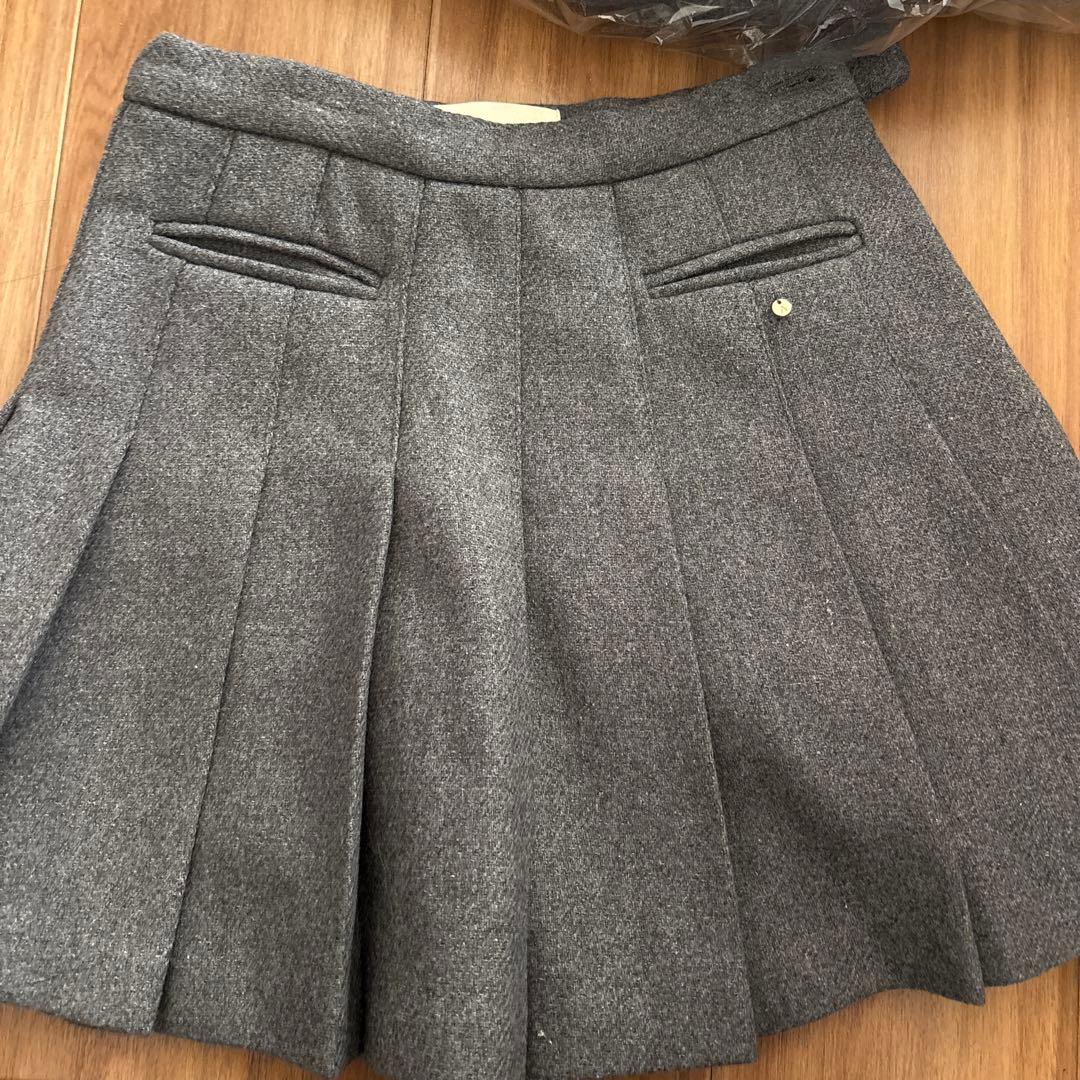 ジャケット・アウター andmary Zoey stand neck jacket skirt